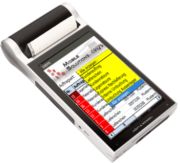 metric mobile POS Mobile device
